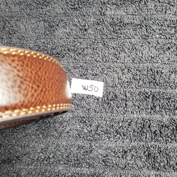 Men's Leather Belt | Size: 58 | Color: Brown | 1-Sided | SKU: W-50 | RRR Belts - Picture 4 of 4